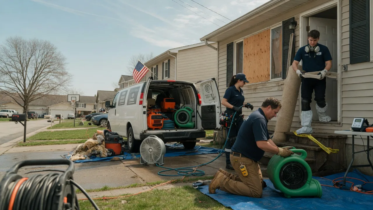 Water Damage Restoration in Six Mile, SC near me
